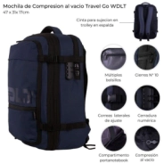MOCHILA DE COMPRESION AL VACIO TRAVEL GO WANDERLUST