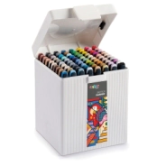 MARCADORES SKETCH DOBLE PUNTA BOX SURTIDOS X 80 CARIOCA