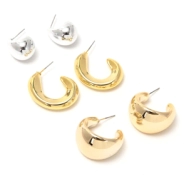 SET 3 AROS ARGOLLA SKORA