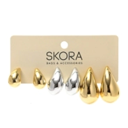 SET 3 AROS PASANTE GOTA SKORA