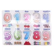 JUEGO DE NUMEROS DE MADERA 22x30 CM