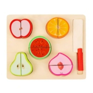ROMPECABEZAS DE MADERA VERDURAS Y FRUTAS 23x18 CM