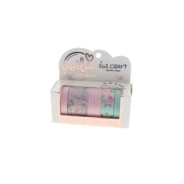 WASHITAPE BOX 5 ROLLOS DE 4 Mts ROSES EDITION IBICRAFT