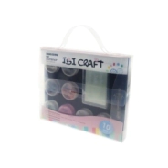 EMBOSSING SET: MARCADOR / ALMOHADILLA / 8  FRASCOS x 5 GRS IBICRAFT