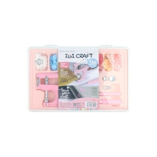 SET COLOCADOR DE SNAP T5 (100PZS + PINZA) IBICRAFT