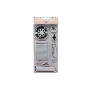 SELLO SILICONADO CRISTAL 4x8