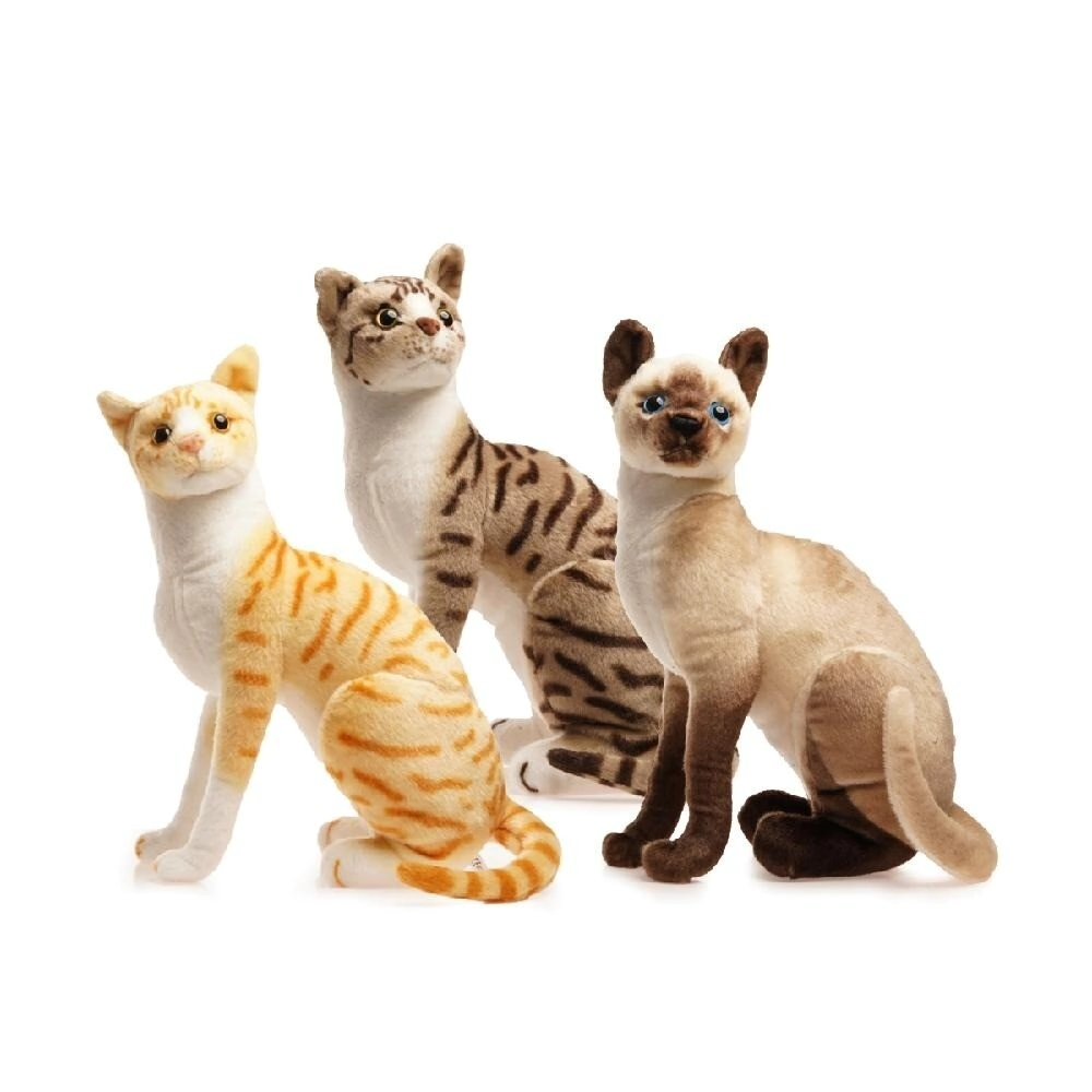 PELUCHE GATO SIAMES PARADO 50CM PHI PHI TOYS