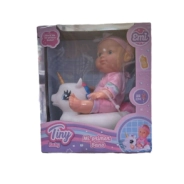 BEBOTE TINY CON UNICORNIO 22CM 18x12x20 CM