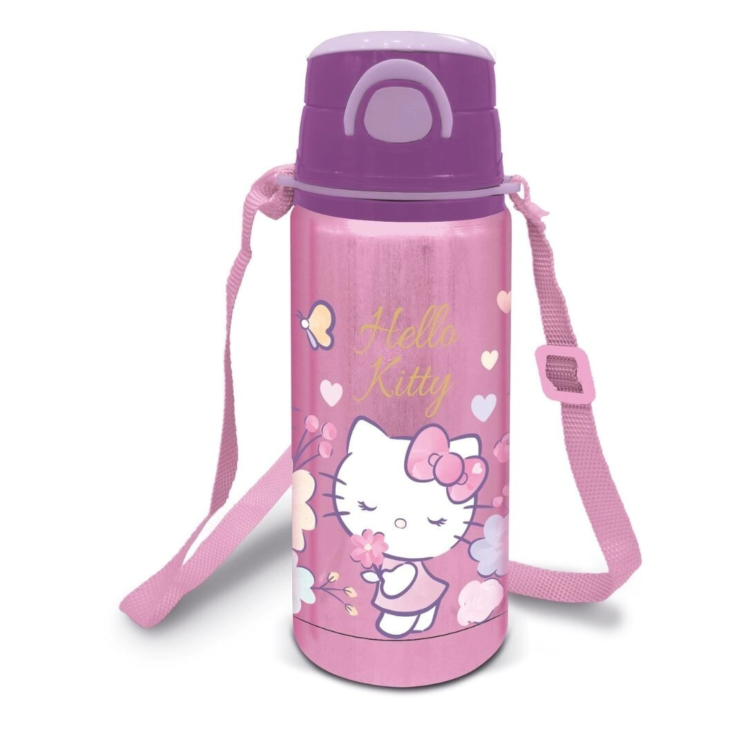 BOTELLA POP UP ALUMINIO HELLO KITTY 730ML