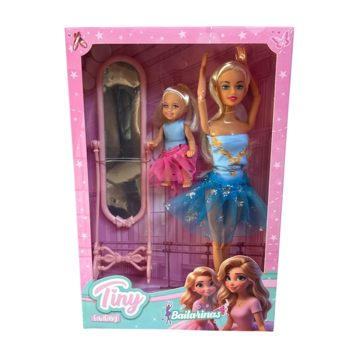 MU�ECA TINY BAILARINA DE BALLET 18x5,5x33 CM