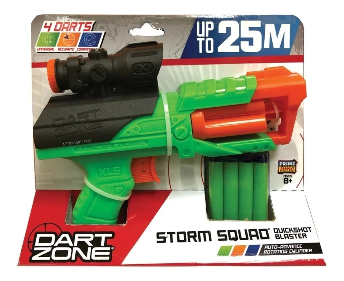 Pistolas Dart Zone Storm Squad