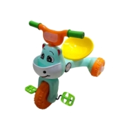 TRICICLO INFANTIL VAQUITA CON LUZ Y SONIDO 65x40x46 CM