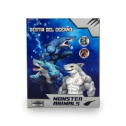 TIBURON MONSTER ANMALS ARTICULADO 15CM 16x8x19 CM