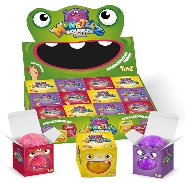 MONSTERZ SQUEEZE BALL 10CM