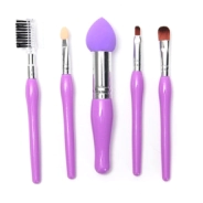 SET X5 BROCHA PARA MAQUILLAJE DE OJOS Y ROSTRO SKORA