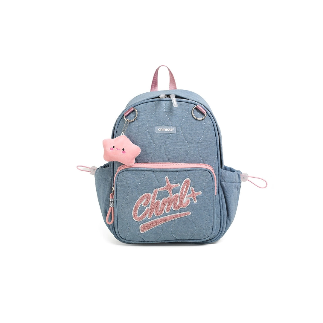 MOCHILA DENIM CREW CHIMOLA JEAN GASTADO