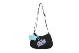 BANDOLERA DENIM CREW CHIMOLA BLACK