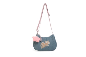 BANDOLERA DENIM CREW CHIMOLA BLUE