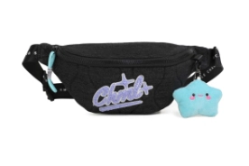 RIÑONERA DENIM CREW CHIMOLA BLACK