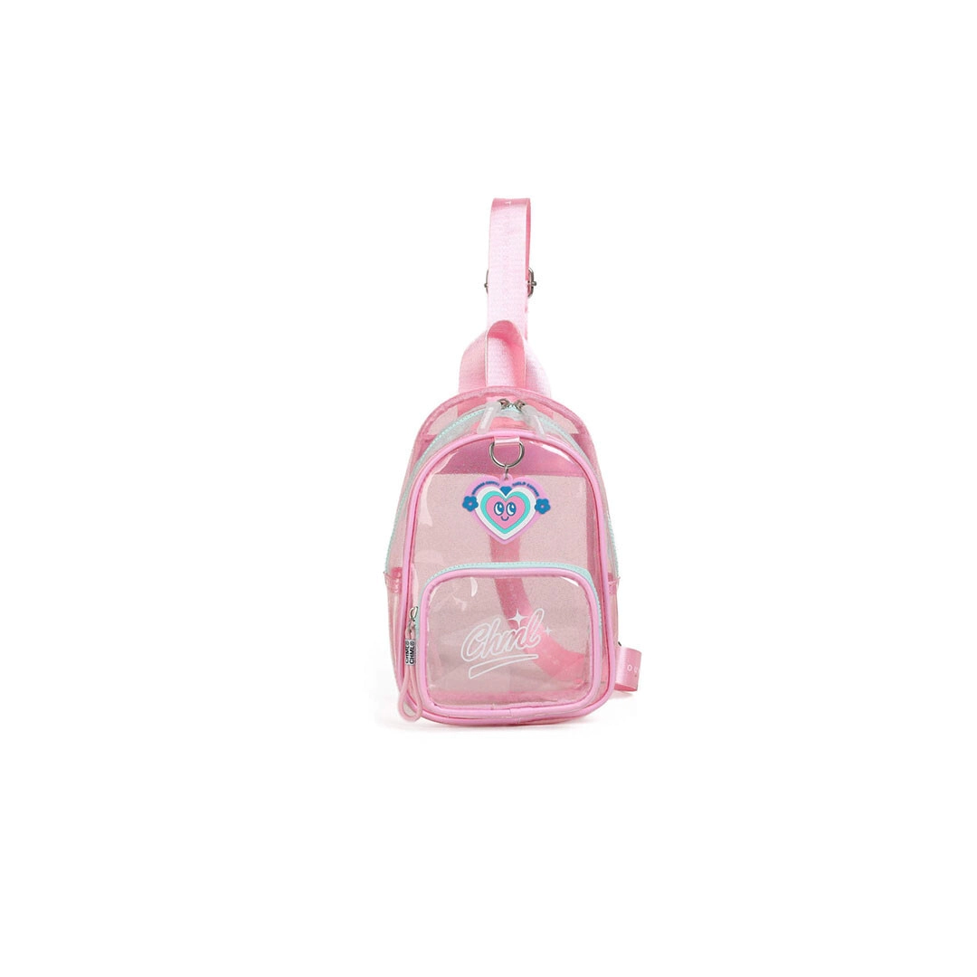 MINI MOCHILA DENIM CREW CHIMOLA PINK