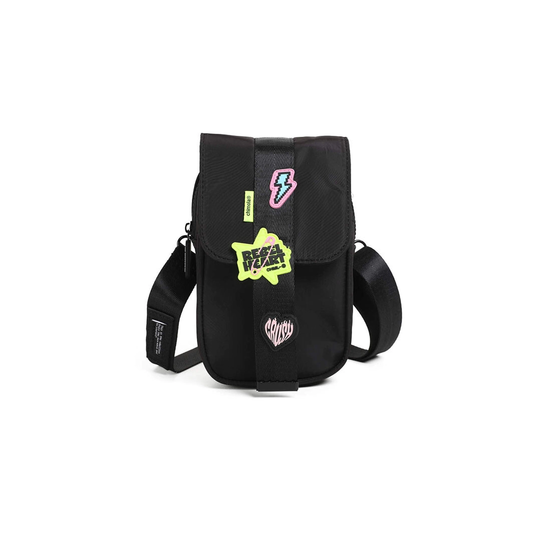 PORTACELULAR PUNK POWER CHIMOLA BLACK