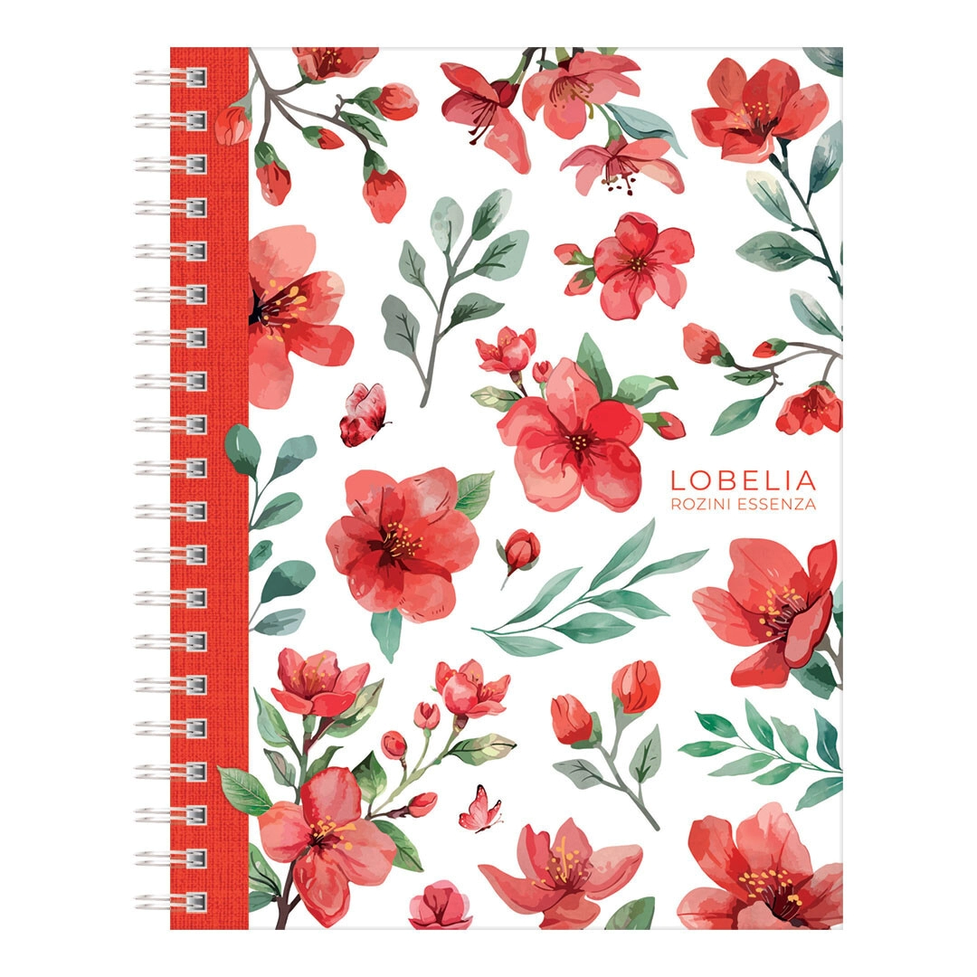 CUADERNO 16x21 TAPA DURA RAYADO LOBELIA