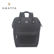MOCHILA AMAYRA SQUARE NEGRA