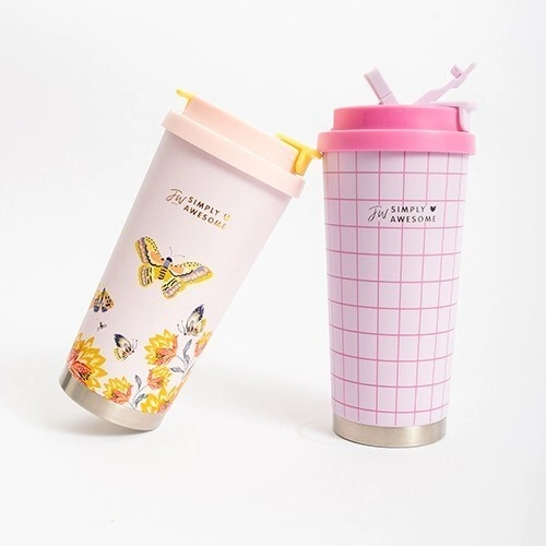 VASO FW DE CAFE COLORBLOCK 450ML ACERO INOXIDABLE
