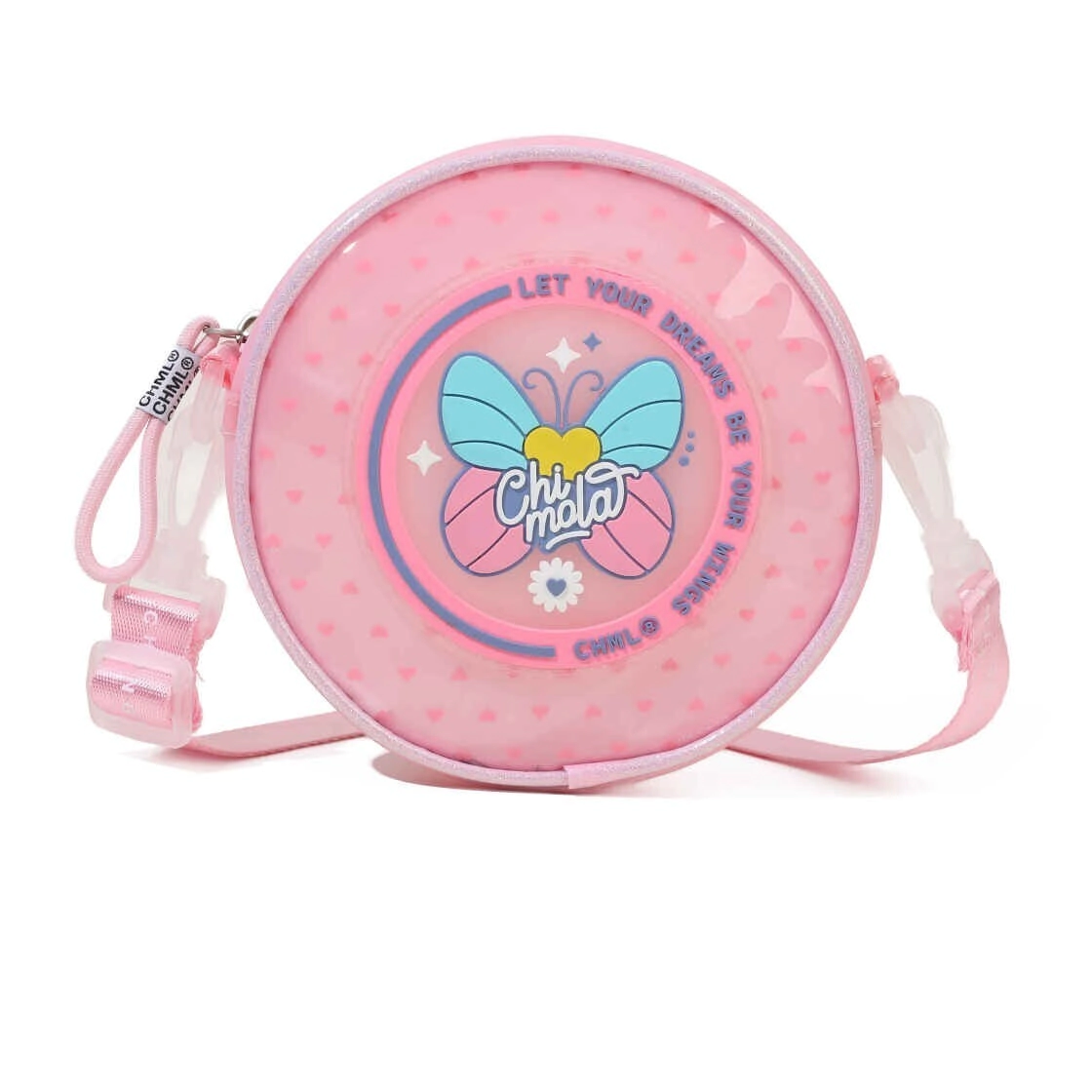 BANDOLERA BUTTERFLY DREAM CHIMOLA LIGHT PINK
