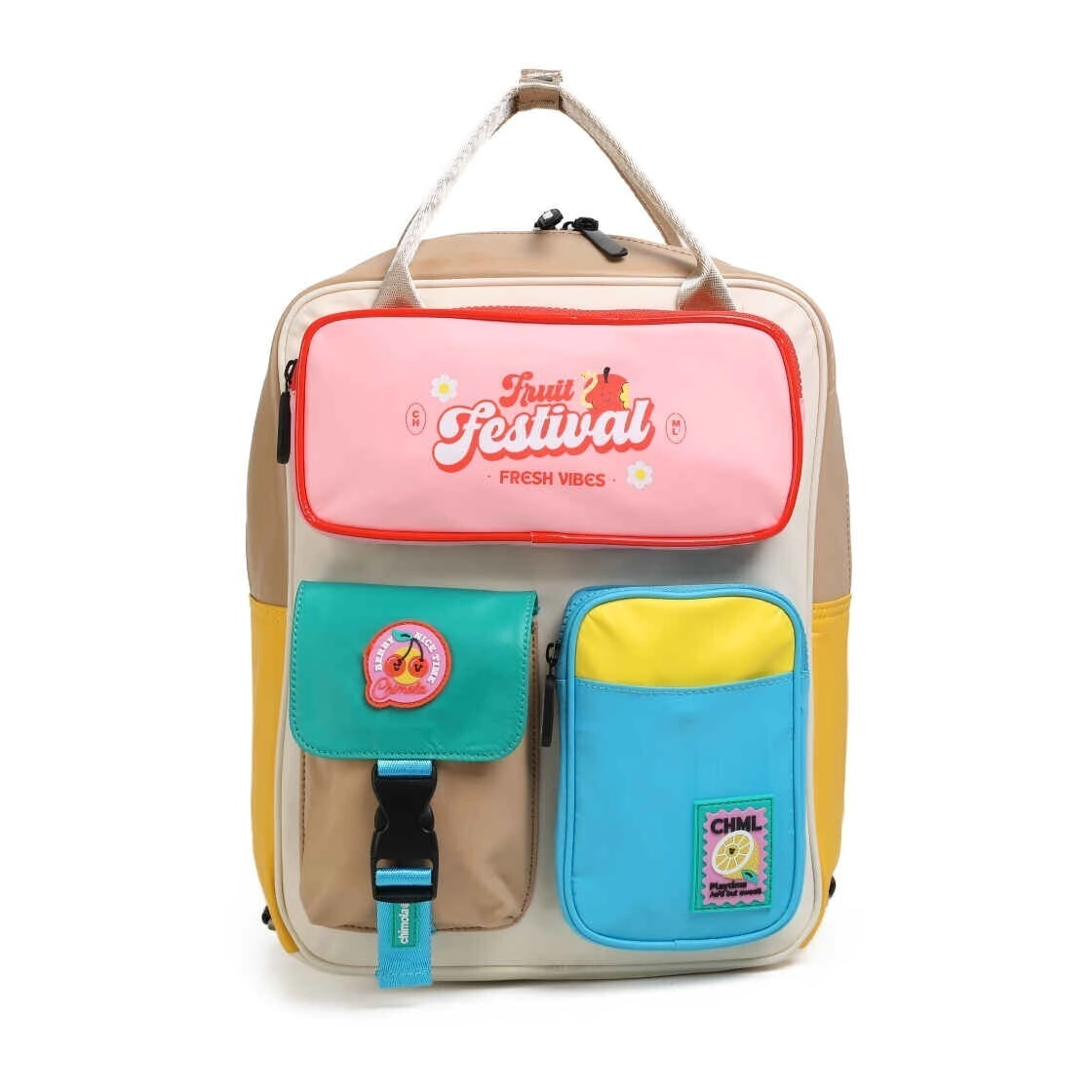 MOCHILA FRUIT FESTIVAL CHIMOLA CAMEL