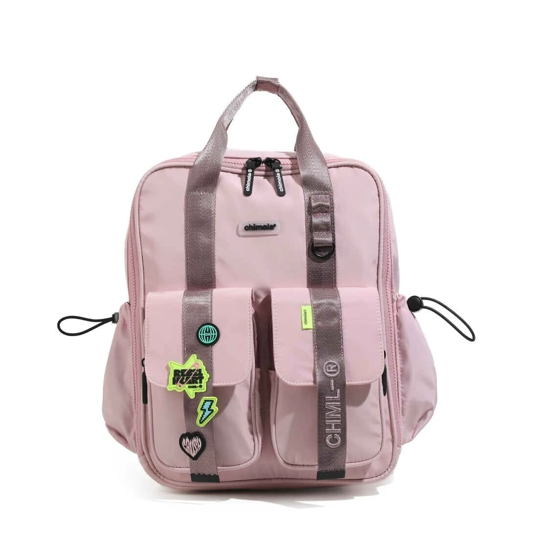 MOCHILA PUNK POWER CHIMOLA PALE PINK