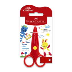 TIJERA SUPER SEGURA FABER CASTELL