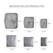 ORGANIZADOR DE VIAJE X6 UNICROSS