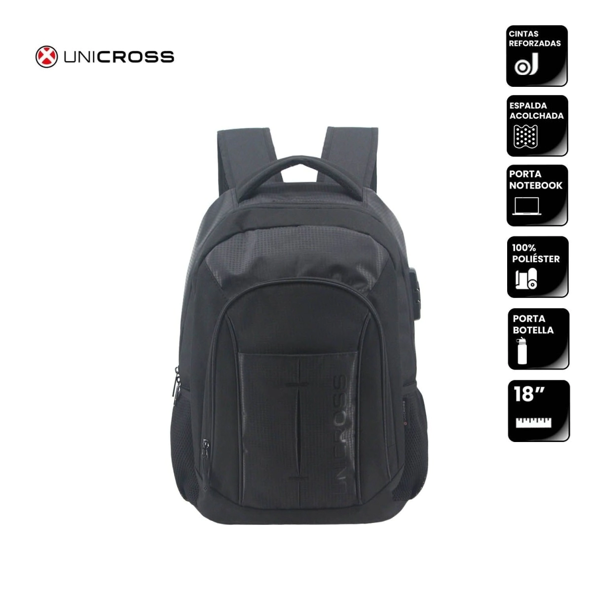 MOCHILA UNICROSS PORTANOTEBOOK 18