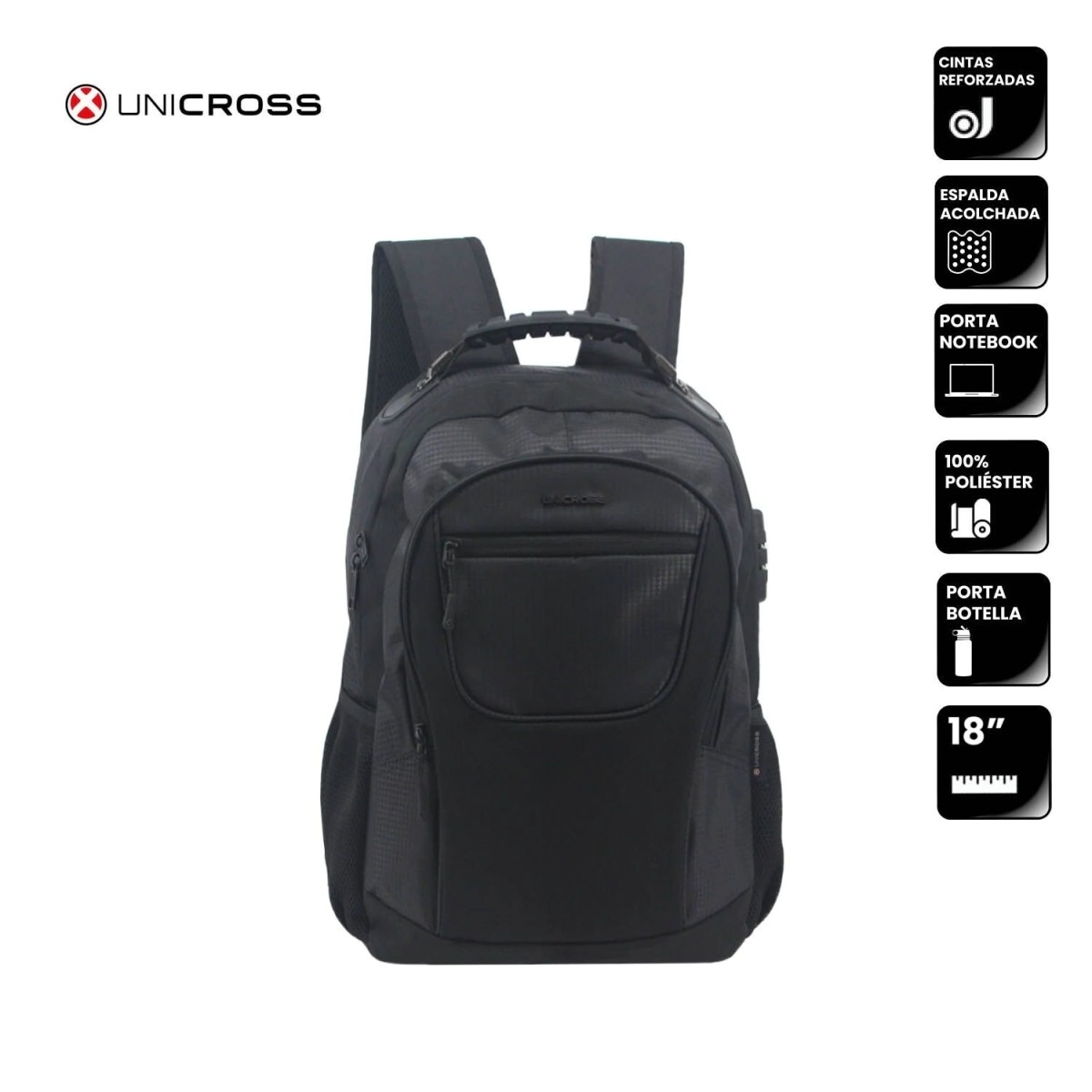 MOCHILA UNICROSS PORTANOTEBOOK 18