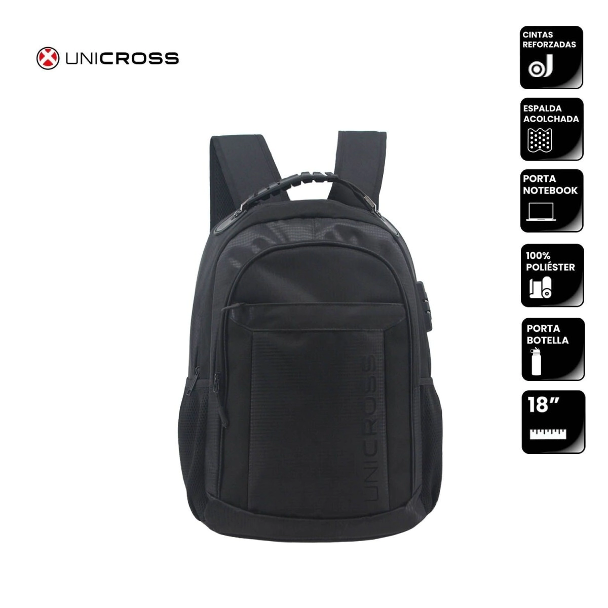 MOCHILA UNICROSS PORTANOTEBOOK 18