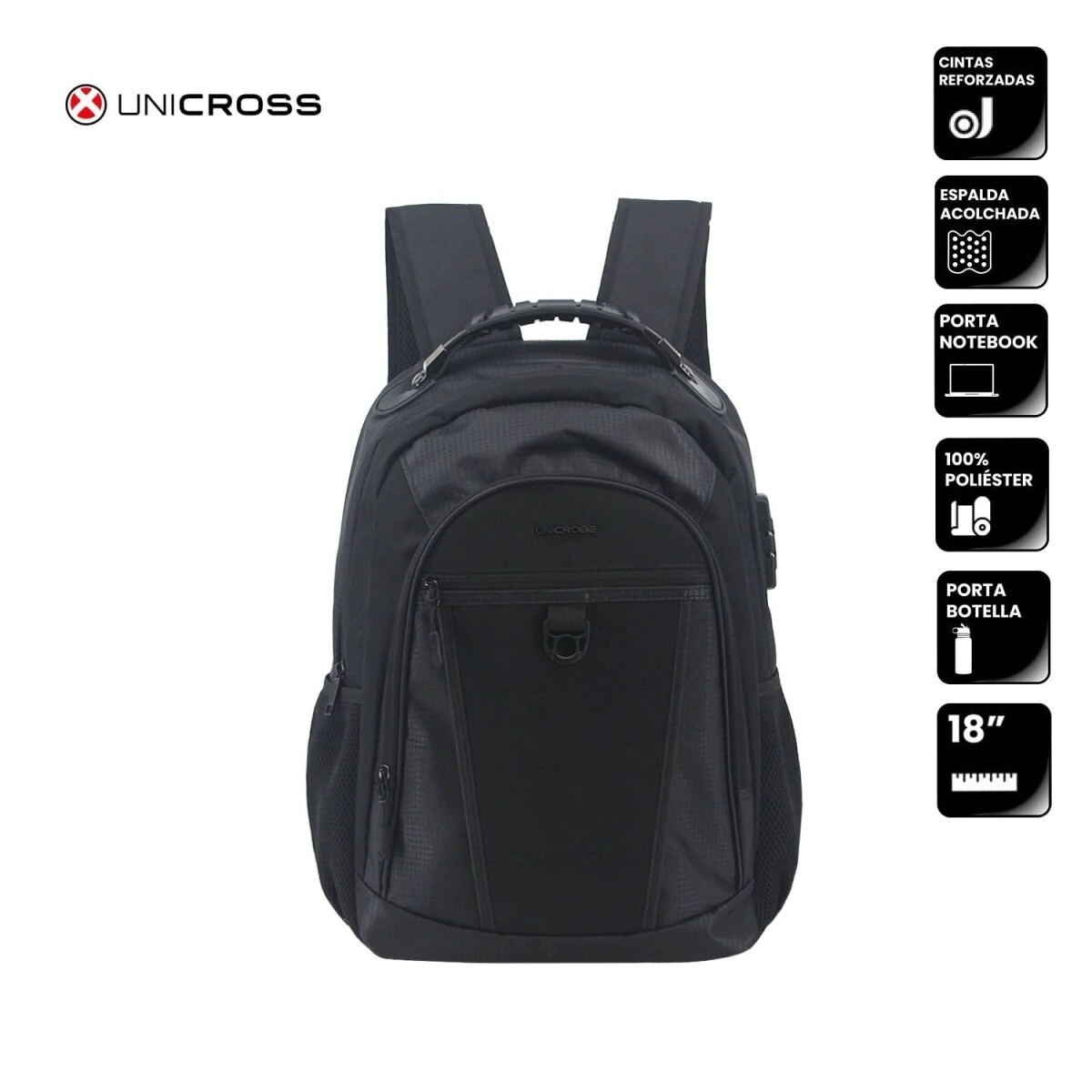 MOCHILA UNICROSS PORTANOTEBOOK 18