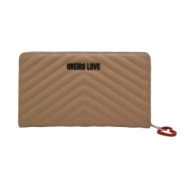 MAXI BILLETERA OREIRO LOVE BEIGE