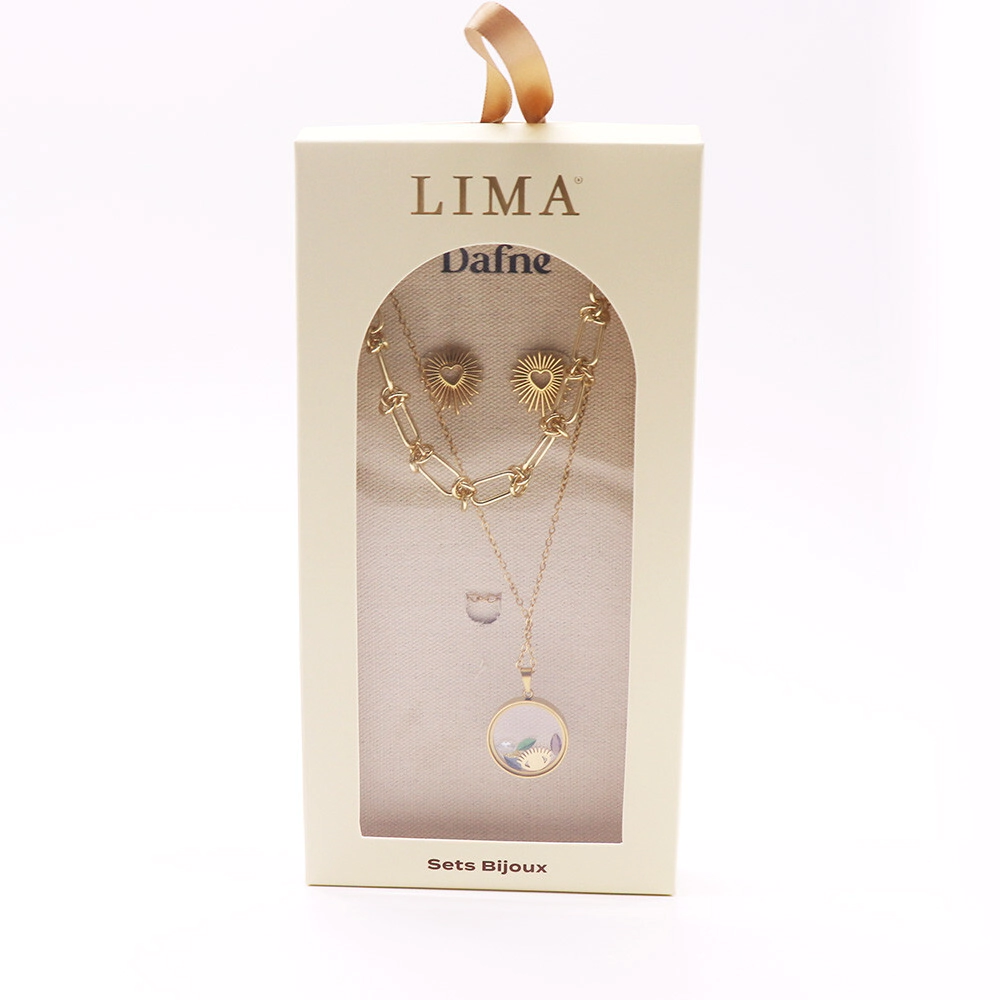 SET BIJOUX DAFNE ARO+COLLARES LIMA