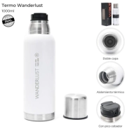 TERMO WANDERLUST 1000ML BLANCO
