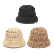 SOMBRERO CAPELINA TEJIDA MULTICOLOR SIMIL CROCHET SKORA