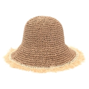 SOMBRERO CAPELINA TEJIDA MULTICOLOR SIMIL CROCHET SKORA