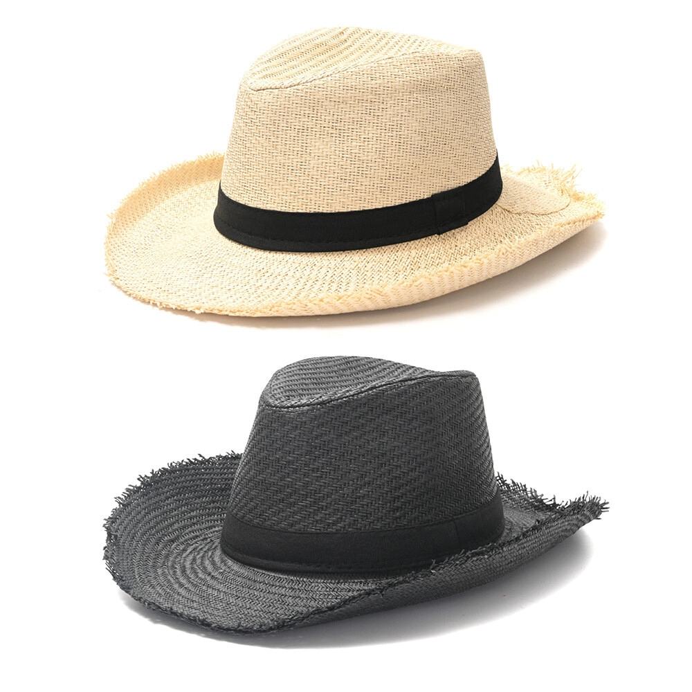SOMBRERO COWBOY CON CINTA 38x32CM SKORA