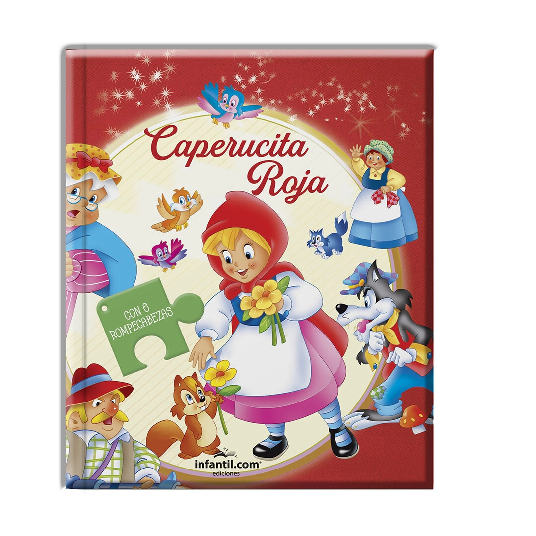 CUENTO LEO Y ARMO ROMPECABEZAS CAPERUCITA