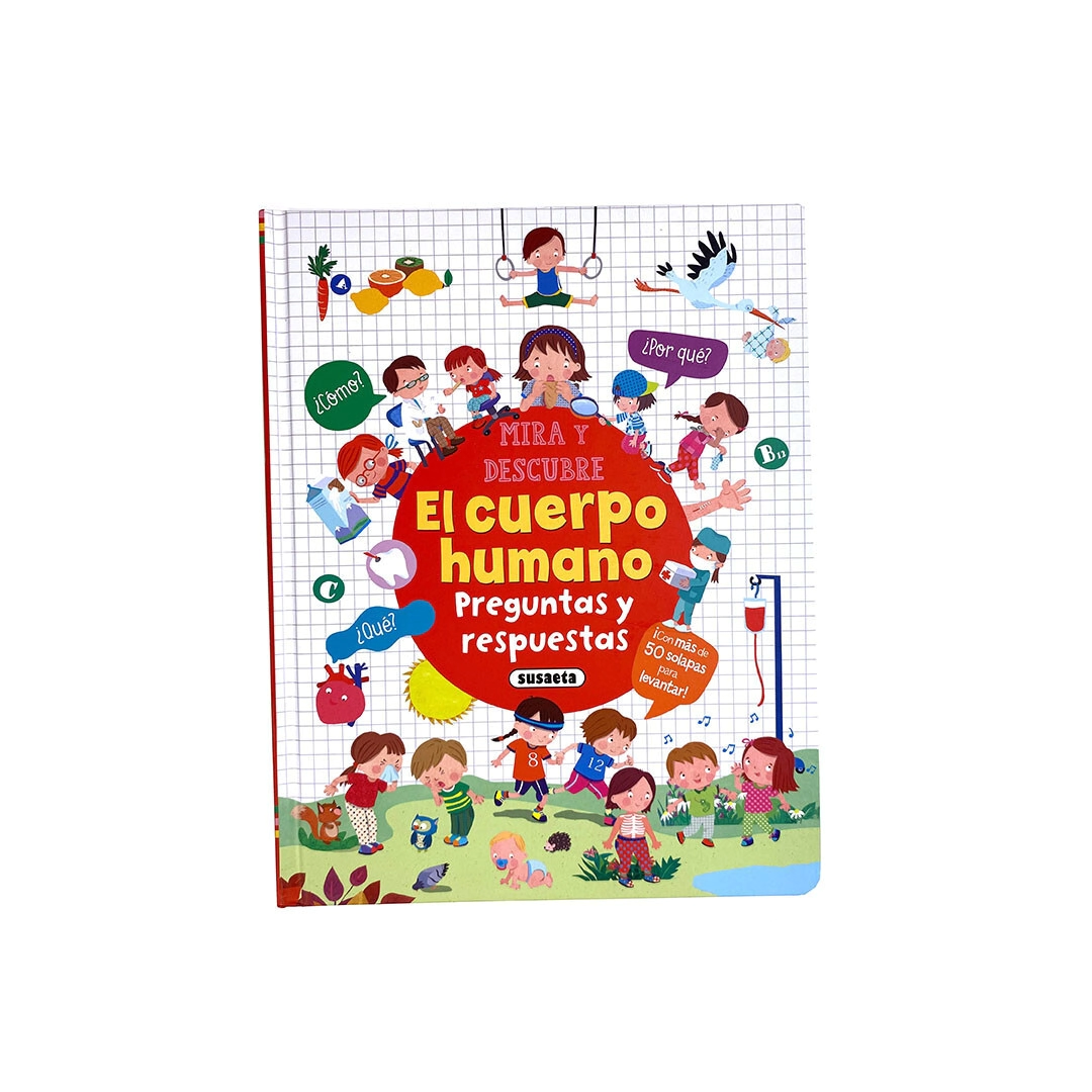 LIBRO MIRA Y DESCUBRE - CUERPO HUMANO