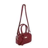 MINI CARTERA TRENDY BORDO