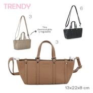 CARTERA TRENDY BEIGE