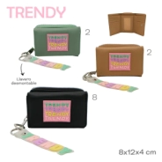 BILLETERA TRENDY SUELA