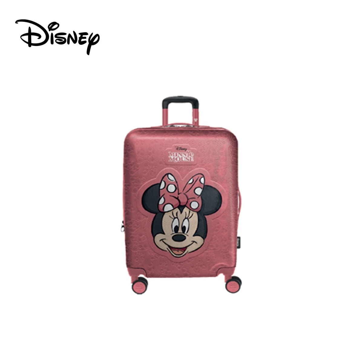 VALIJA CARRY ON 20" ABS+ UV ROSA MINNIE