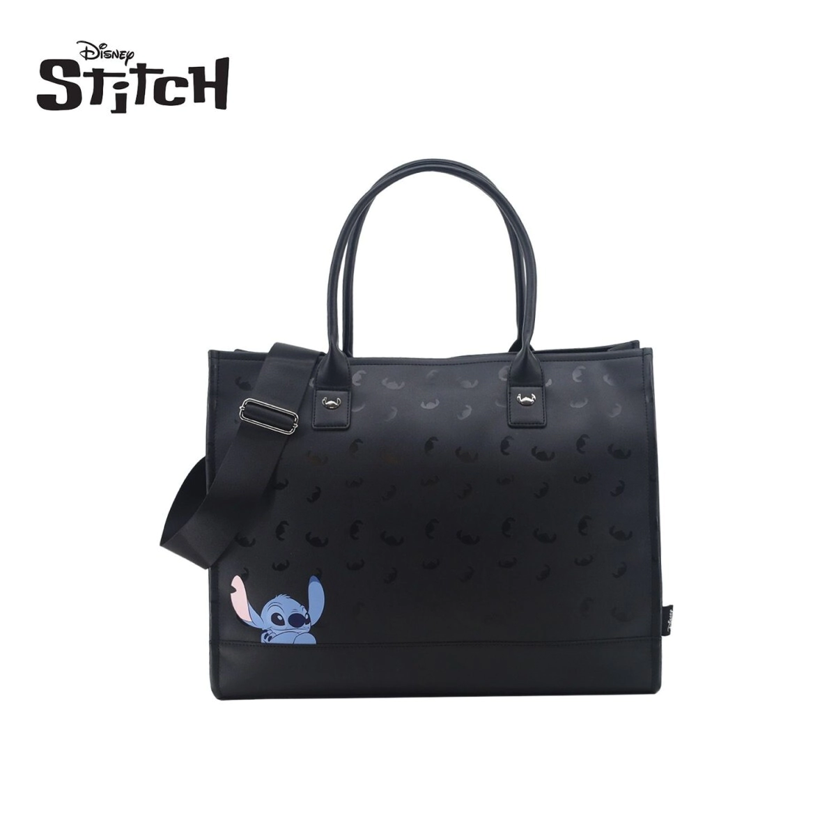 BOLSO DISNEY STITCH NEGRO